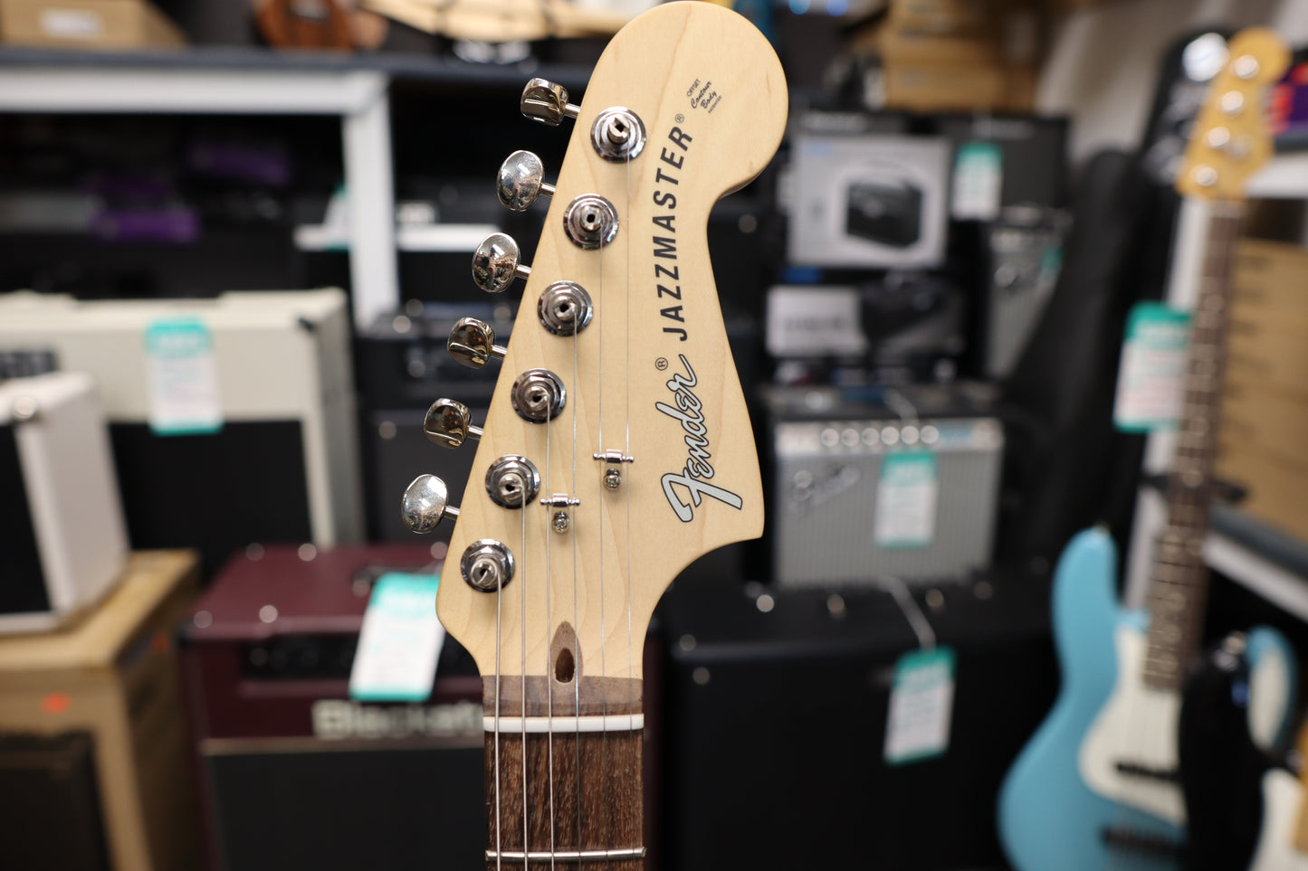 Fender American Performer Jazzmaster®, Rosewood Fingerboard, Satin Lake Placid Blue