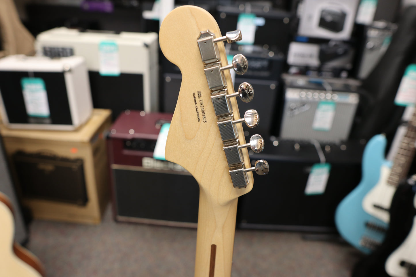 Fender American Performer Jazzmaster®, Rosewood Fingerboard, Satin Lake Placid Blue