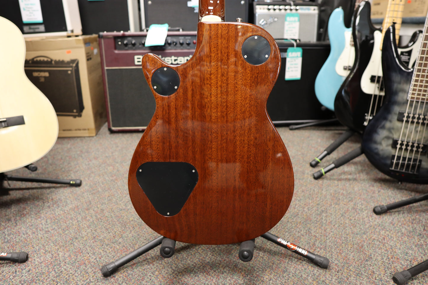Grestch G6228FM Players Edition Jet™ BT with V-Stoptail and Flame Maple