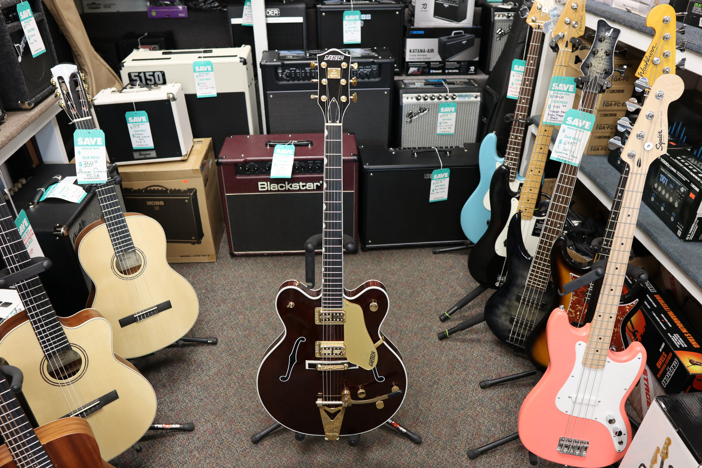 Gretsch G6122TG Players Edition Country Gentleman® Hollow Body with String-Thru Bigsby® and Gold Hardware