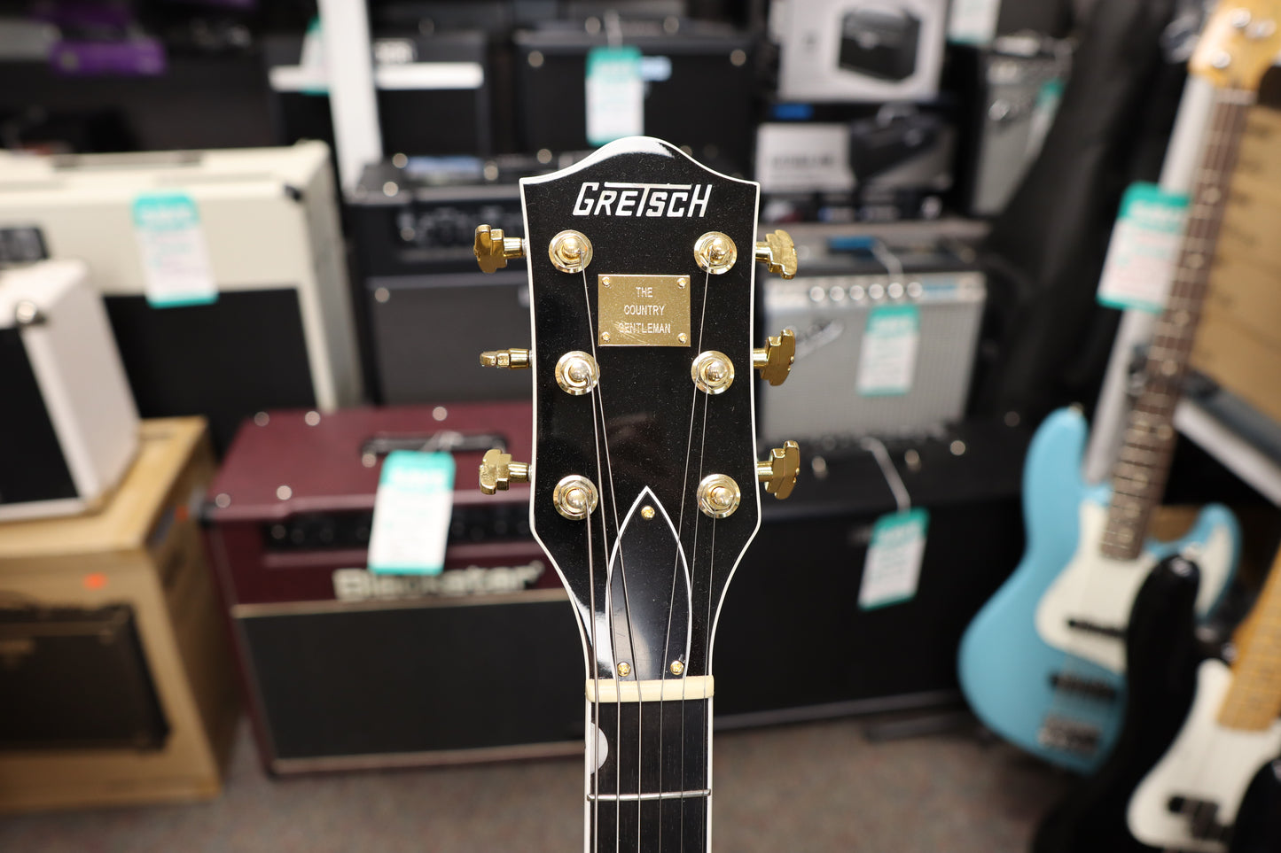 Gretsch G6122TG Players Edition Country Gentleman® Hollow Body with String-Thru Bigsby® and Gold Hardware