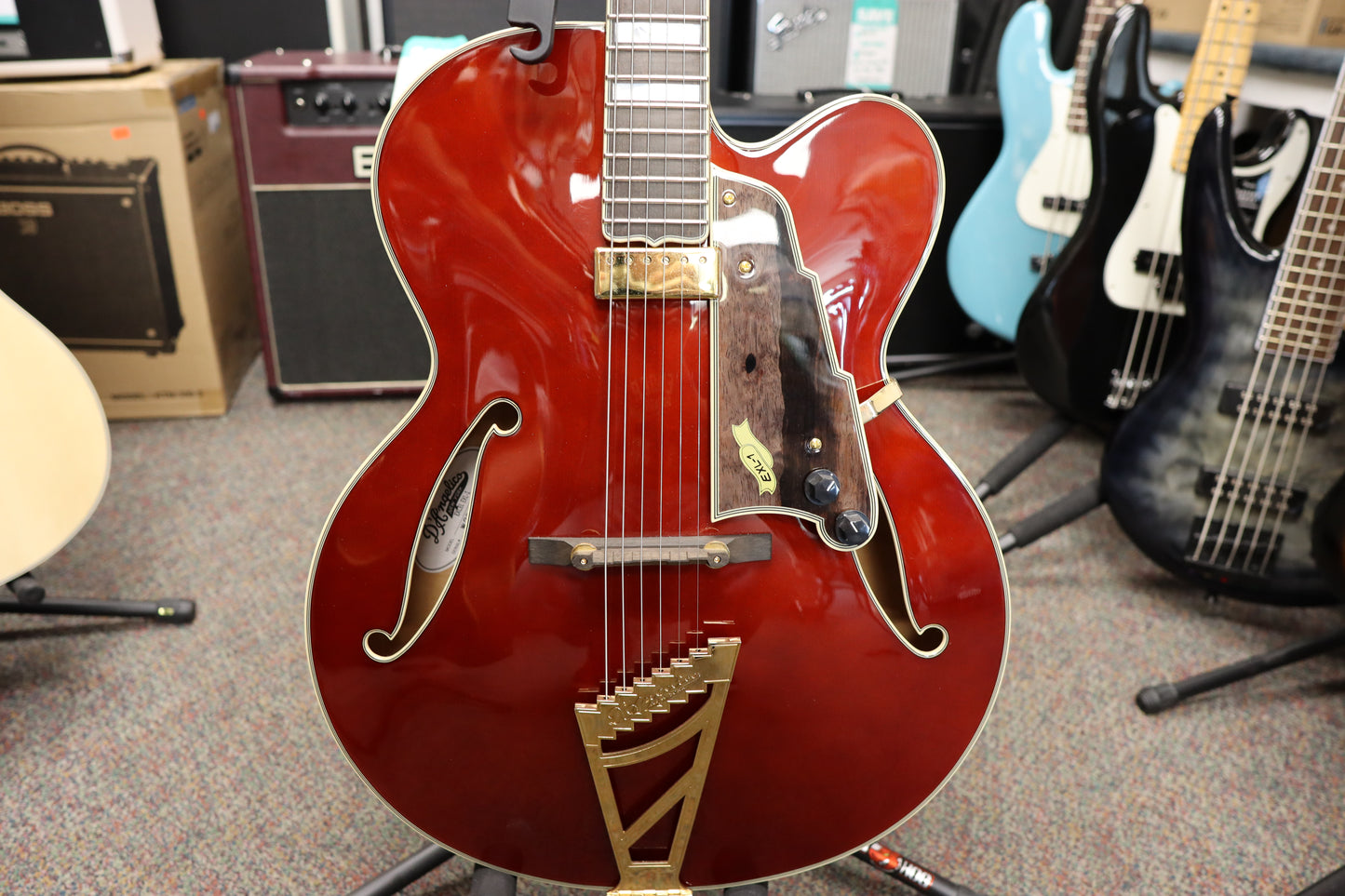 D'Angelico Excel EXL-1 Throwback in Viola Red