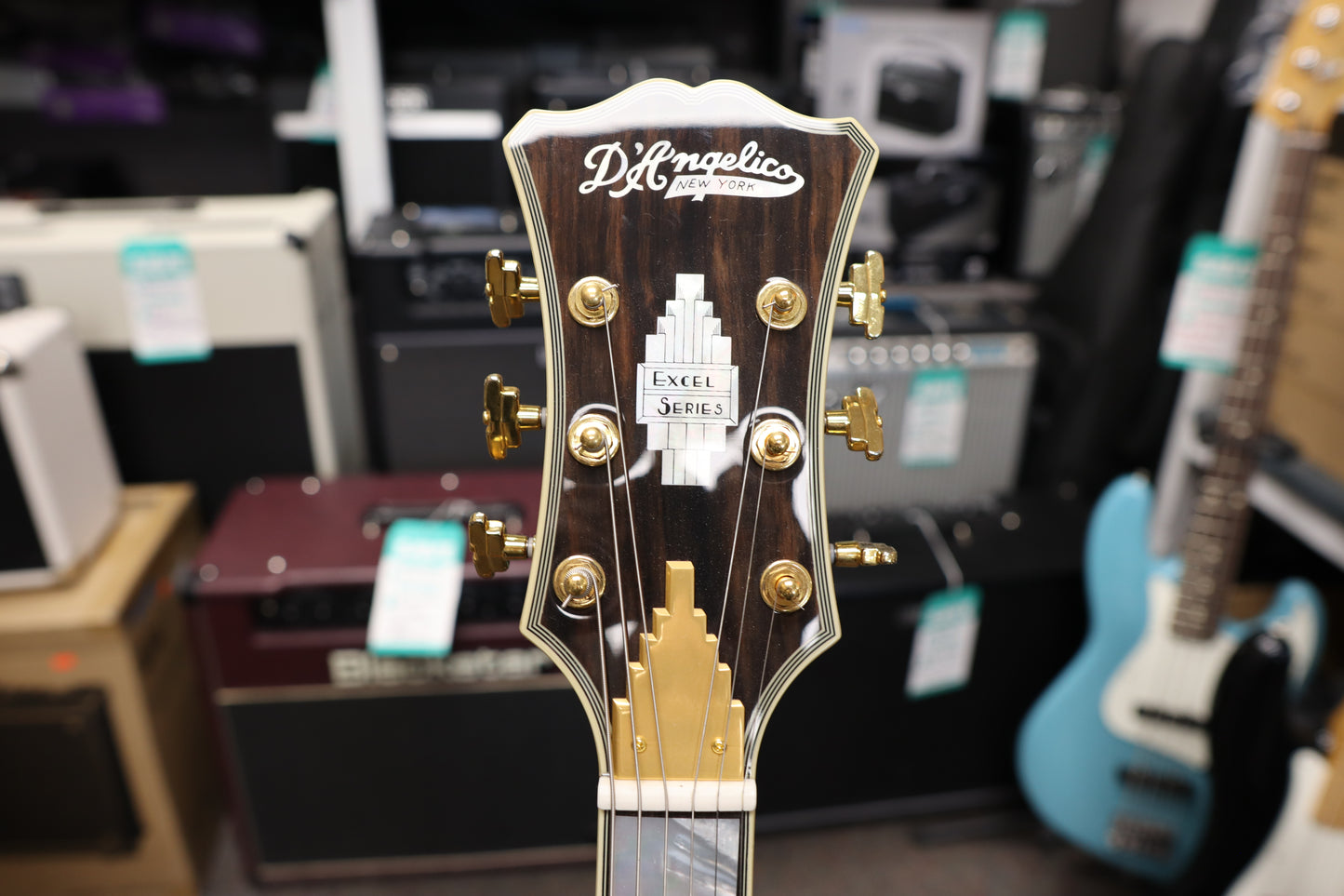D'Angelico Excel EXL-1 Throwback in Viola Red