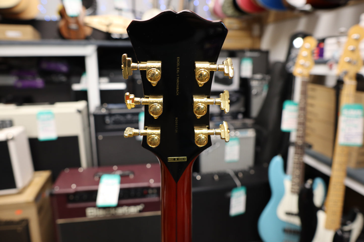 D'Angelico Excel EXL-1 Throwback in Viola Red
