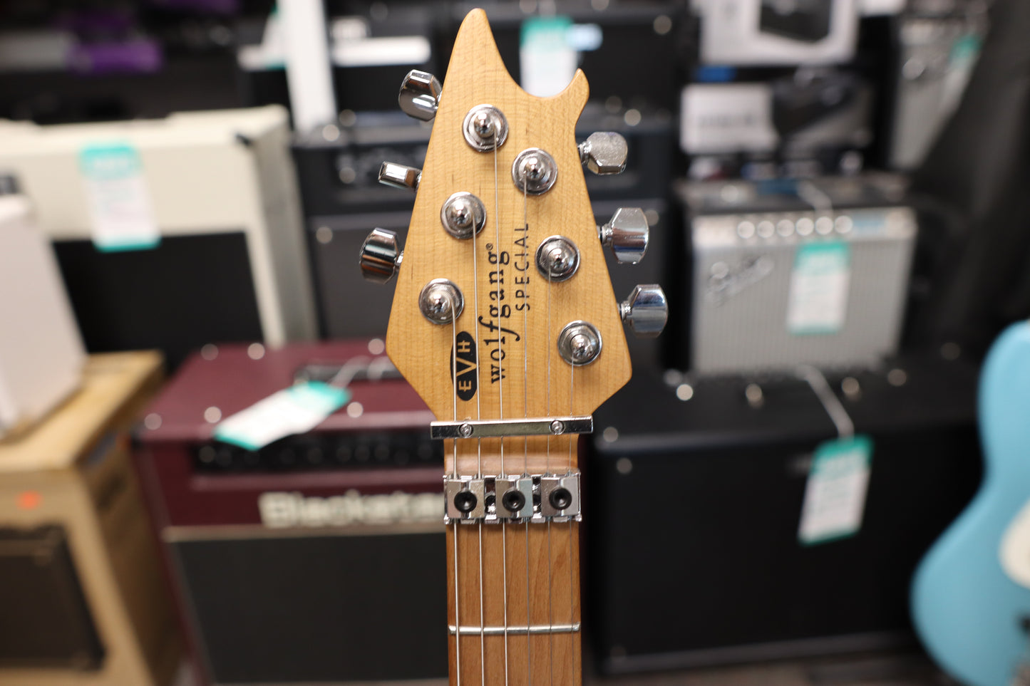 EVH Wolfgang Special Electric Guitar - Solar Burst - Wolfgang® - Quilt Maple, Baked Maple Fingerboard