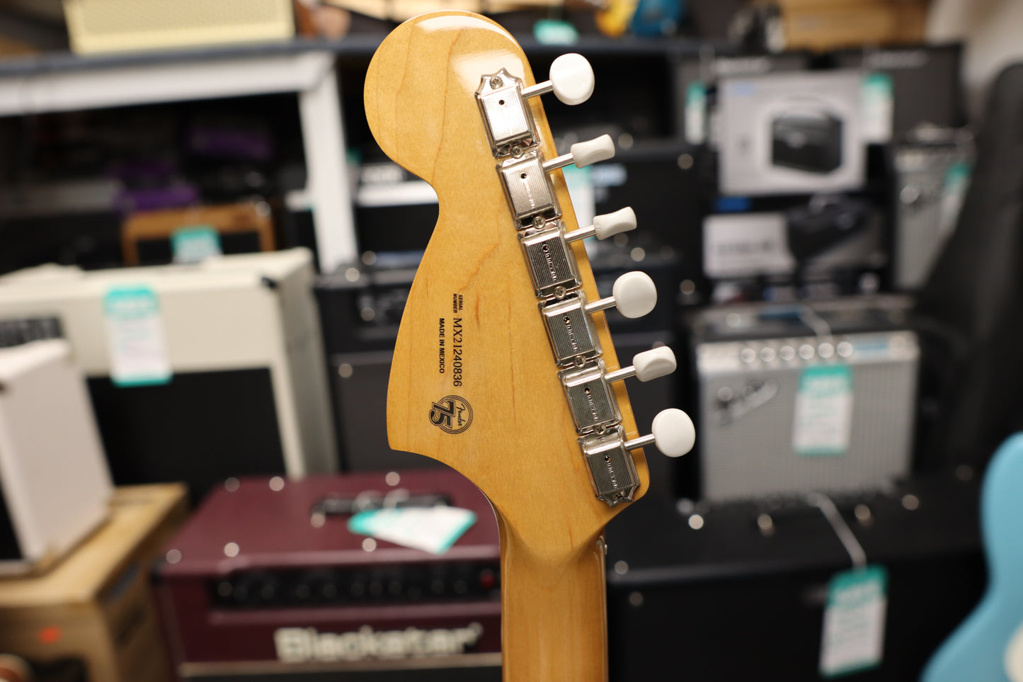 Fender Vintera® '60s Mustang®, Pau Ferro Fingerboard, Sea Foam Green
