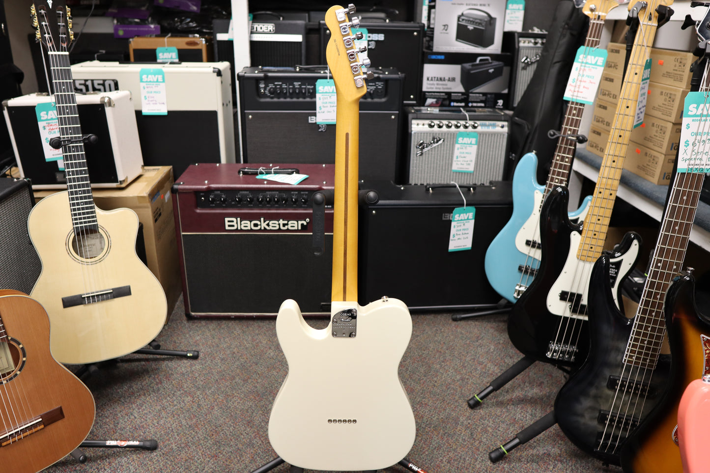 Fender American Professional II Telecaster®, Rosewood Fingerboard, Olympic White