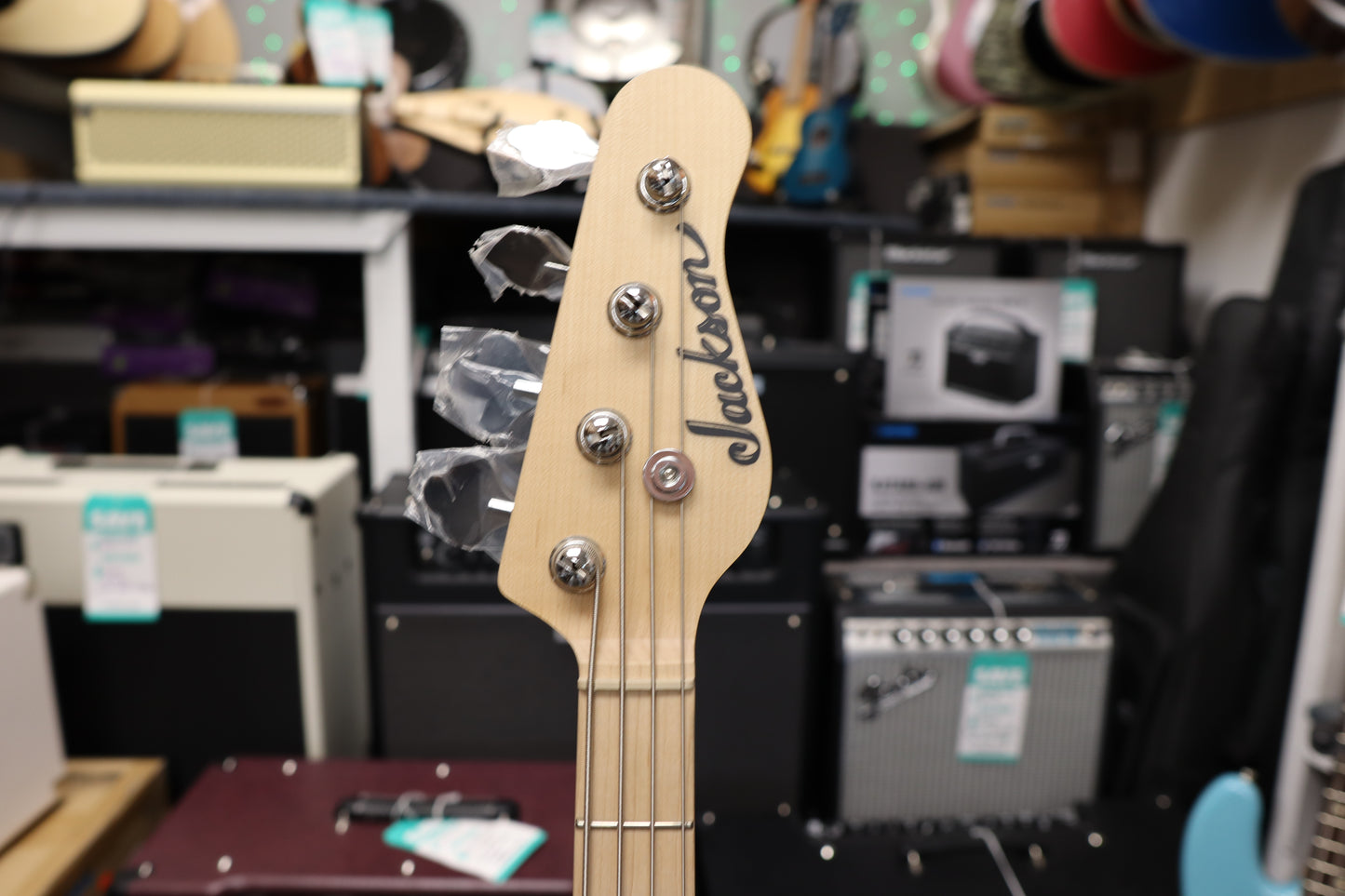 Jackson X Series Signature David Ellefson Concert™ Bass CBXM IV, Maple Fingerboard, Snow White