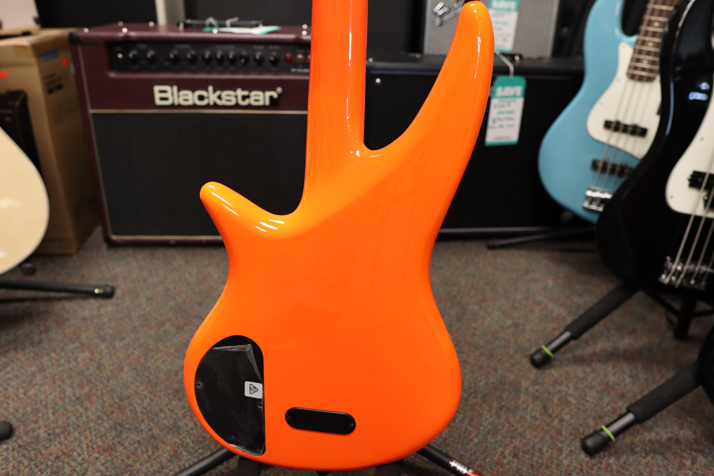 Jackson  X Series Spectra Bass SBX IV, Laurel Fingerboard, Neon Orange