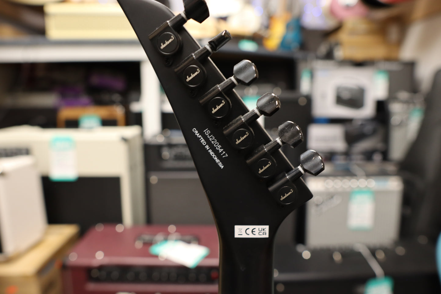 Jackson X Series Soloist™ SLX DX Camo, Laurel Fingerboard, Tiger Jungle Camo