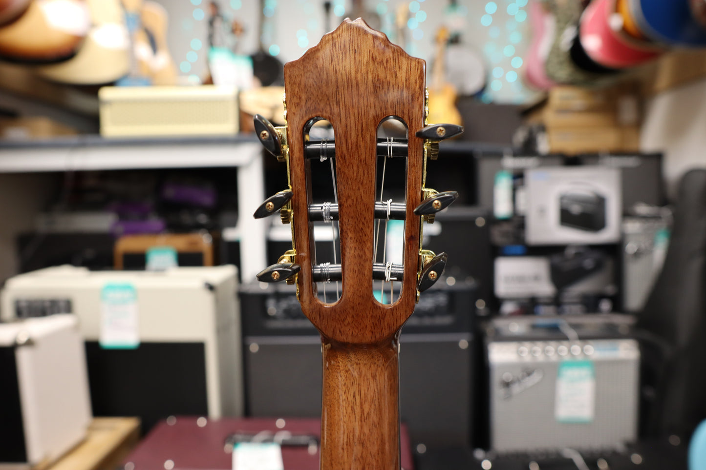 Ortega RCE138-T4 Performer Series Solid Top Thinline Crossover Acoustic-Electric Nylon Classical Guitar w/Bag, Right Handed