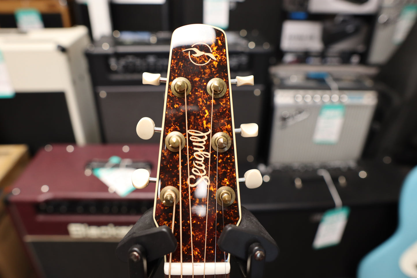Seagull M6 LTD Ruby Red CH EQ