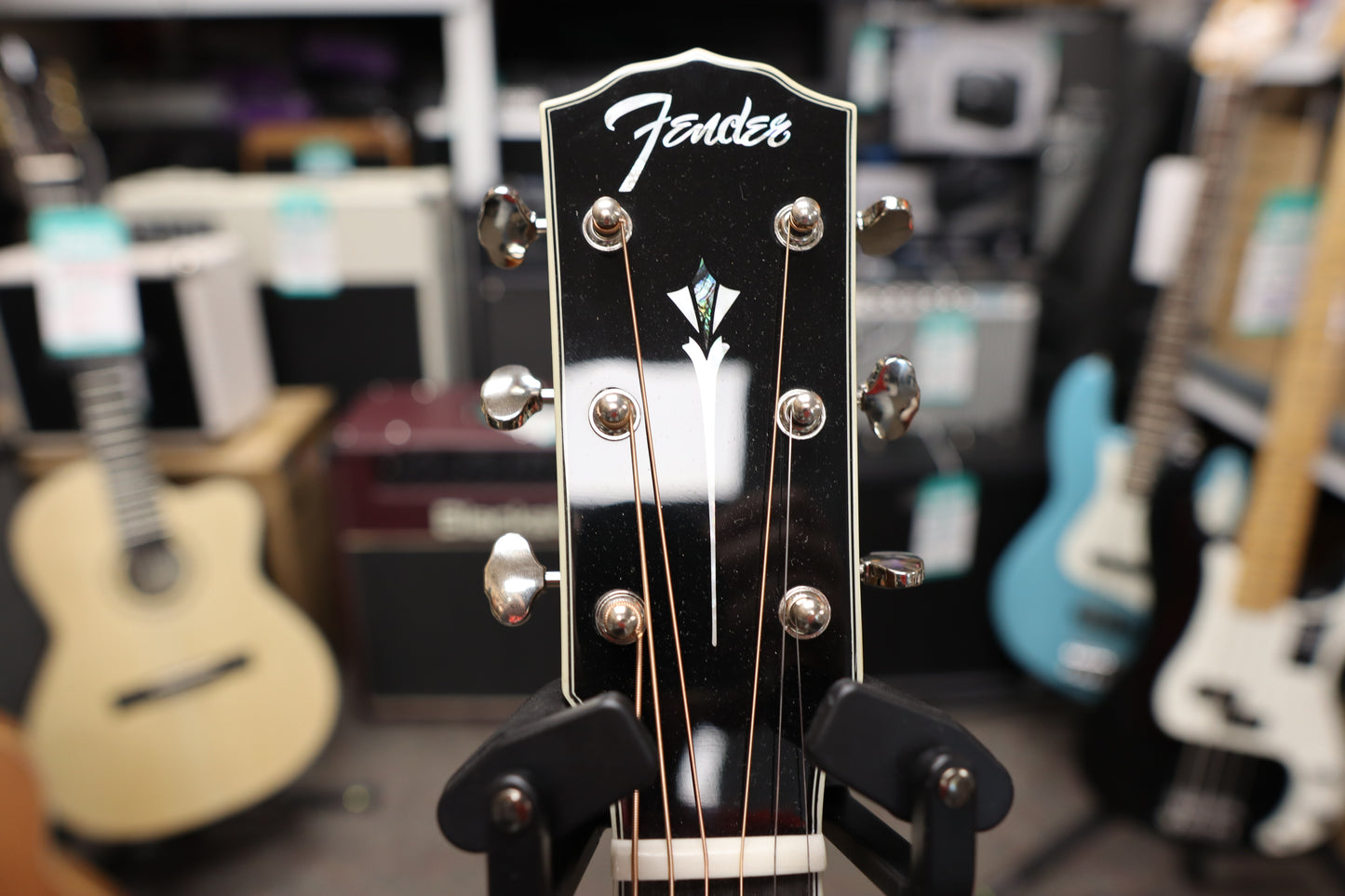 Fender PO-220E Orchestra, Ovangkol Fingerboard, Natural