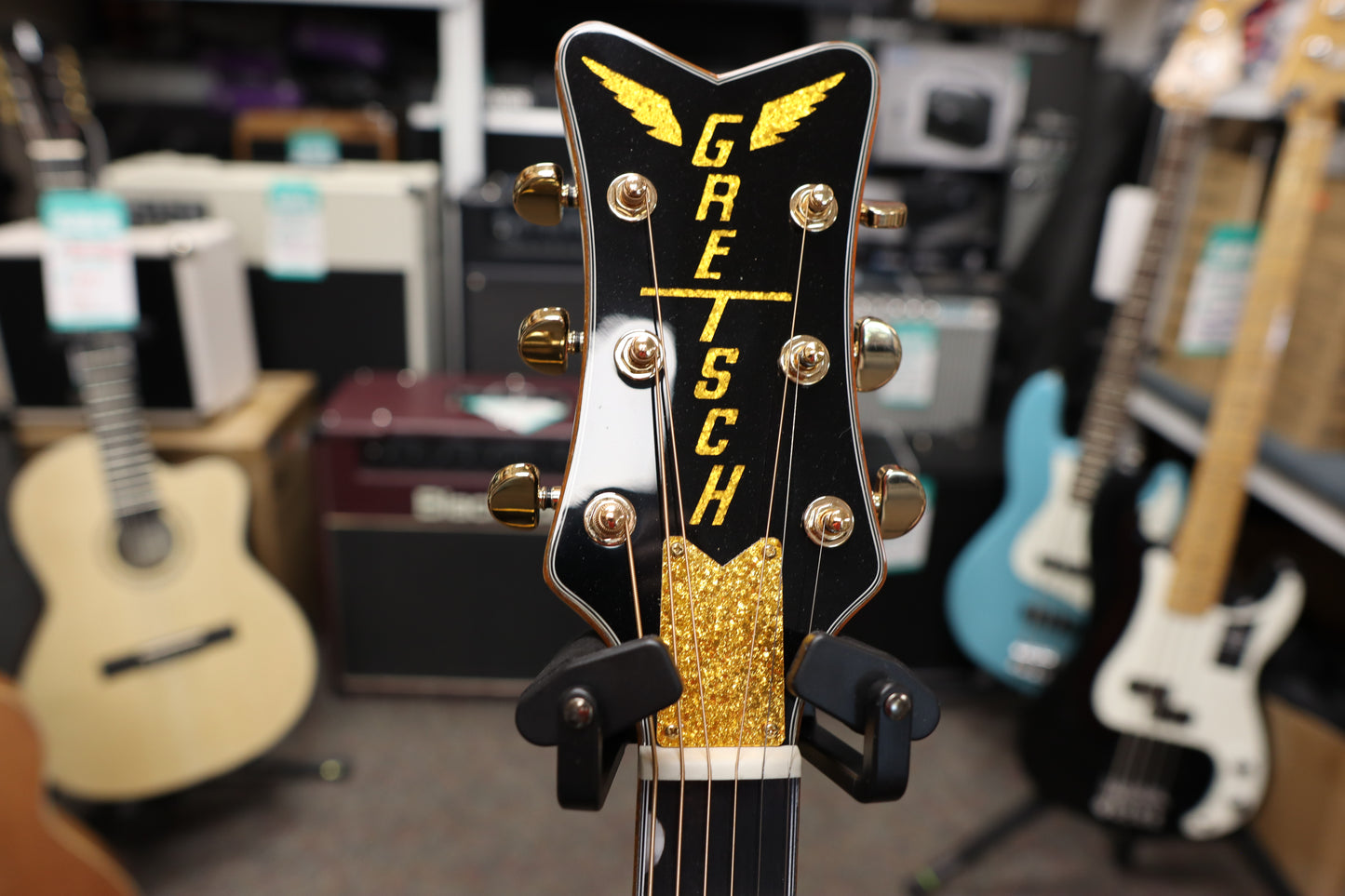 Gretsch G5022CBFE Rancher™ Falcon™ Jumbo Cutaway Acoustic/Electric, Fishman® Pickup System, Black