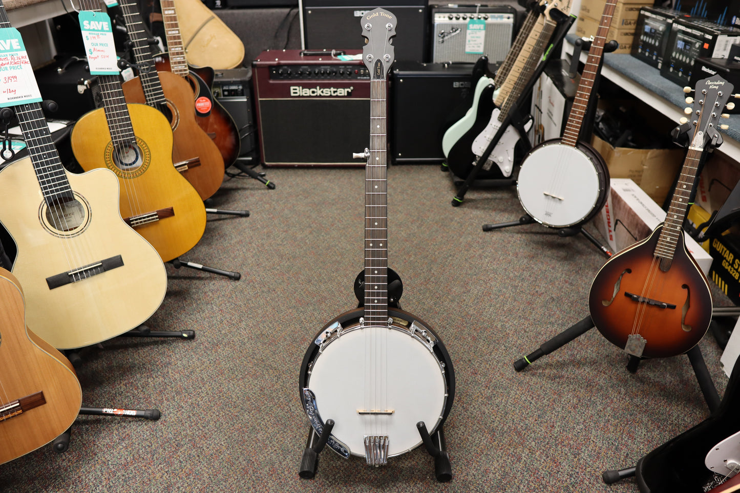 Gold Tone CC-50RP Cripple Creek Resonator Banjo