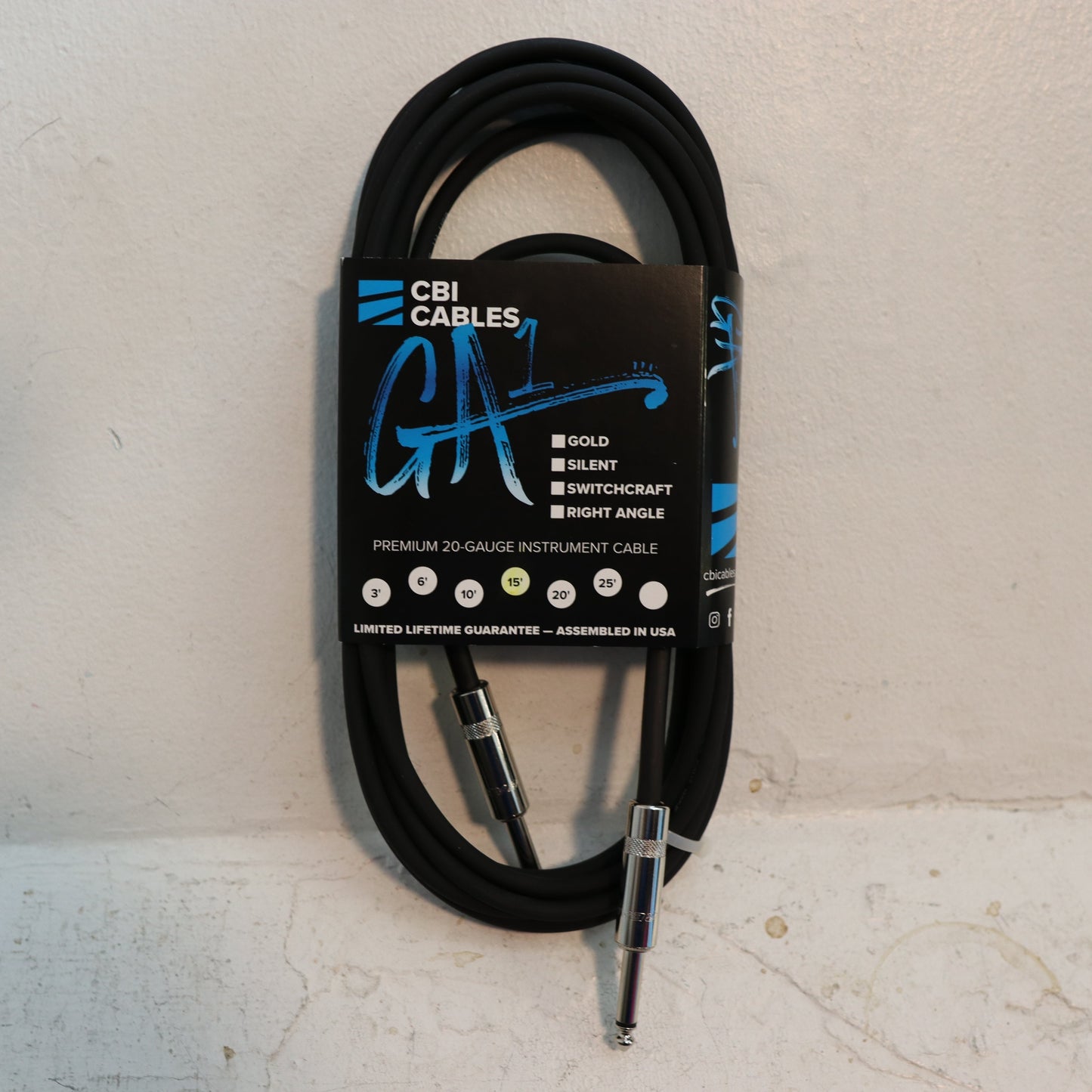 CBI Cables Premium 20-Gauge Instrument Cable
