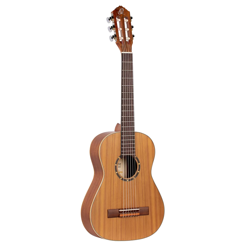 Ortega Family Series 1/2 Size Guitar Cedar/ Mahogany Natural - R122-1/2