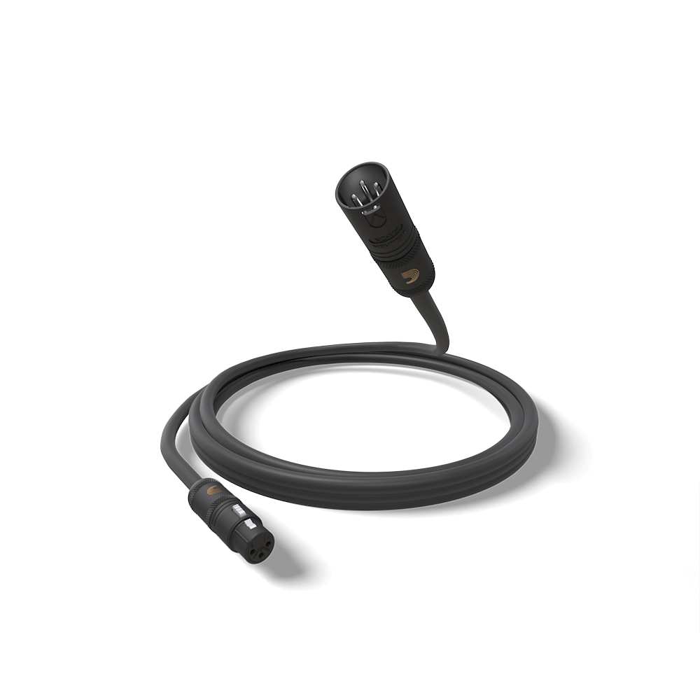 D'Addario AMERICAN STAGE XLR MICROPHONE/POWERED SPEAKER CABLE XLR to XLR - 10ft.
