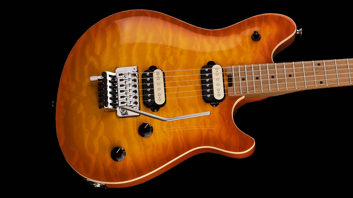 EVH Wolfgang Special Electric Guitar - Solar Burst - Wolfgang® - Quilt Maple, Baked Maple Fingerboard
