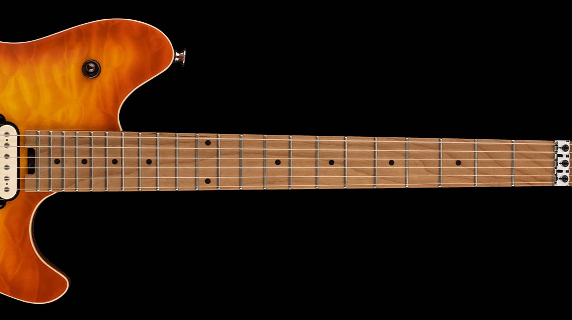 EVH Wolfgang Special Electric Guitar - Solar Burst - Wolfgang® - Quilt Maple, Baked Maple Fingerboard